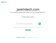 Tablet Screenshot of javelintech.com
